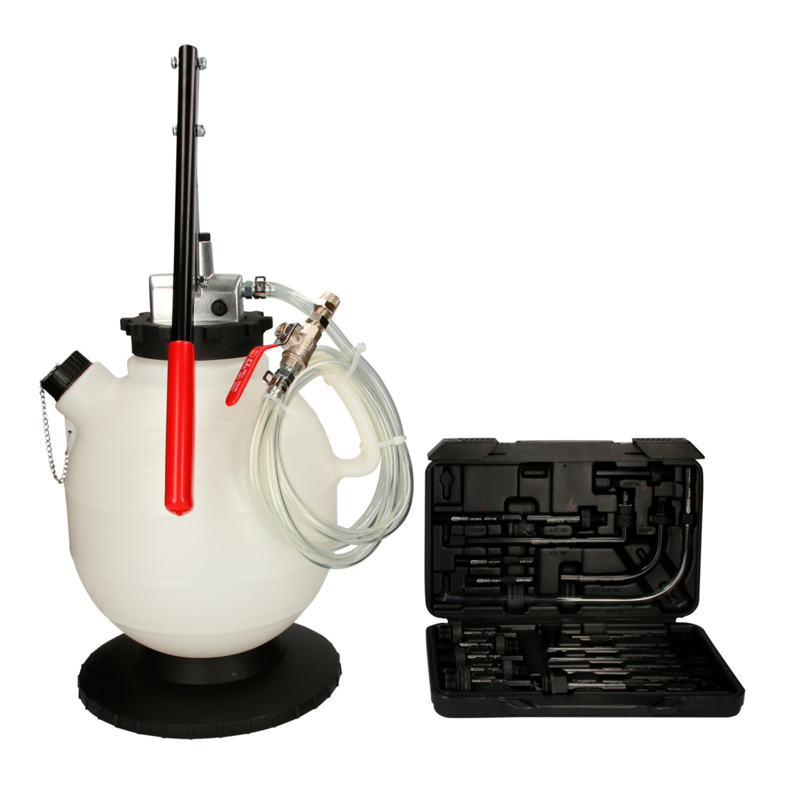 Dispositif de remplissage et de vidange d'huile KS Tools