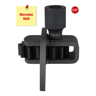 Dispositif de ventilation de moteur 1/2" pour Mercedes / MAN, 70 mm KS Tools