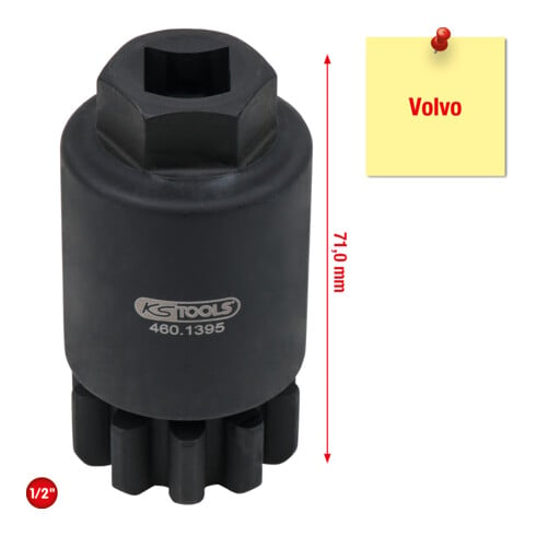 Dispositif de ventilation de moteur 1/2" pour Volvo KS Tools