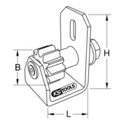 Dispositif de ventilation de moteur pour DAF (NFZ 35t) KS Tools-4