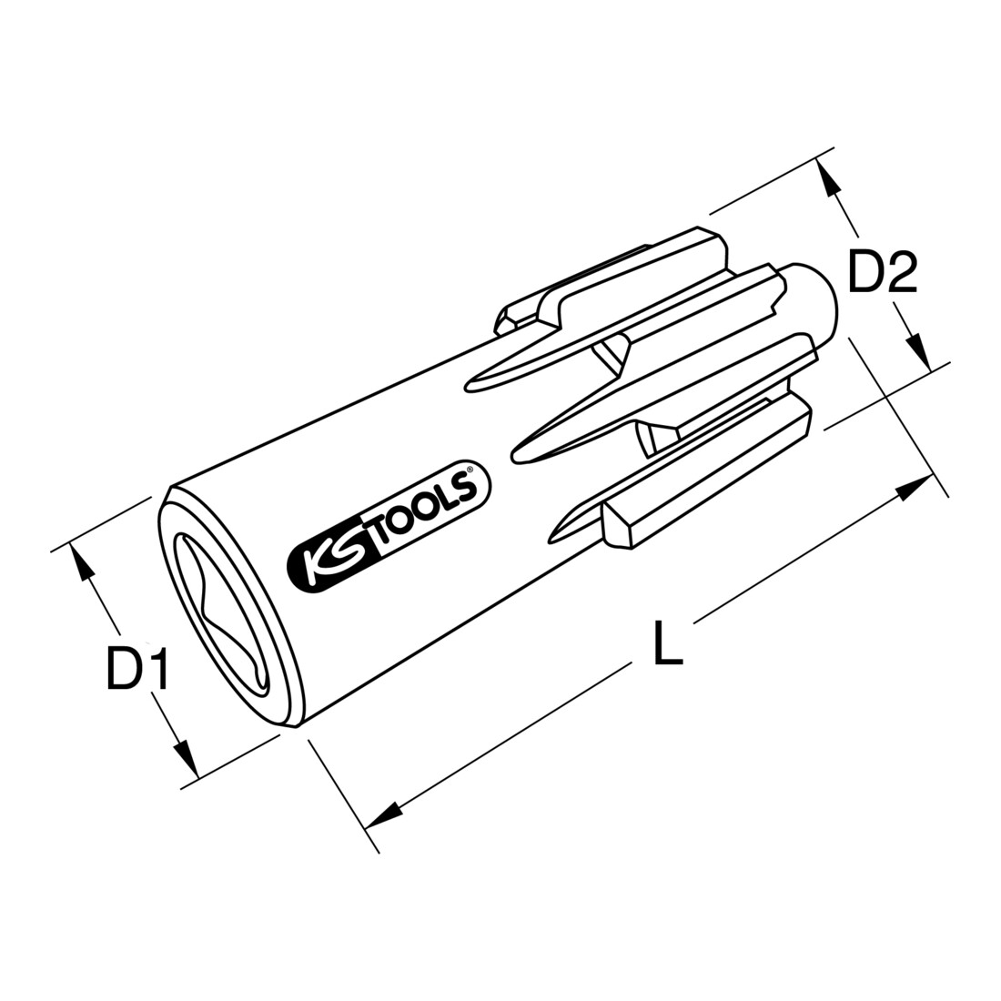 Dispositif de ventilation de moteur pour DAFNeu KS Tools