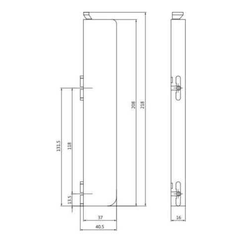 Dispositif d'ouverture BKS A, ouverture électrique de porte pour BKS MFV VdS A BKS