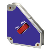 Dispositivo di fissaggio angolare commutabile magnetico, 54-63,5kg, 45,90 gradi