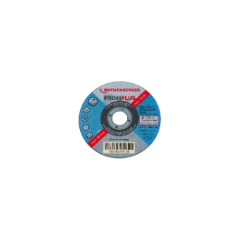 Disque à découper Rothenberger INOX PROFI Plus, 115x1, en étain (contenu 10 pcs.)