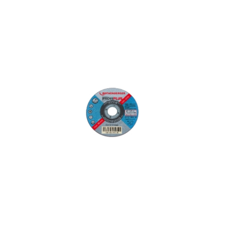 Disque à découper Rothenberger INOX PROFI Plus, 115x1, en étain (contenu 10 pcs.)