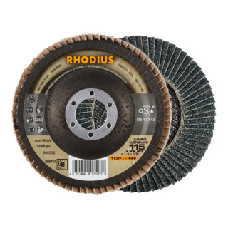 RHODIUS TOPline JUMBO LONGLIFE EXTENDED disque à rabat