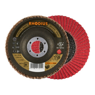 RHODIUS TOPline JUMBO SPEED EXTENDED Disque à lamelles acier inoxydable