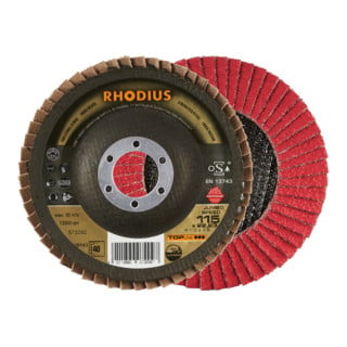 RHODIUS TOPline JUMBO SPEED EXTENDED disque à lamelles coudé