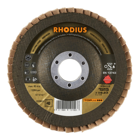 RHODIUS TOPline JUMBO SPEED G disque à lamelles