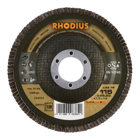 Disque à lamelles RHODIUS ALPHAline LGZ F2