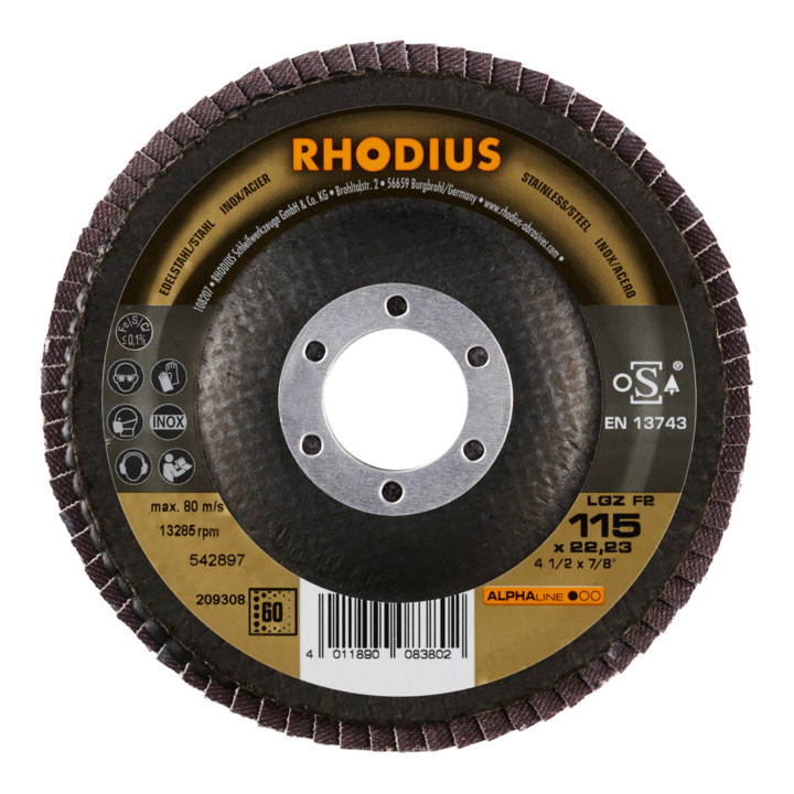 Disque à lamelle Rhodius LGZ F2