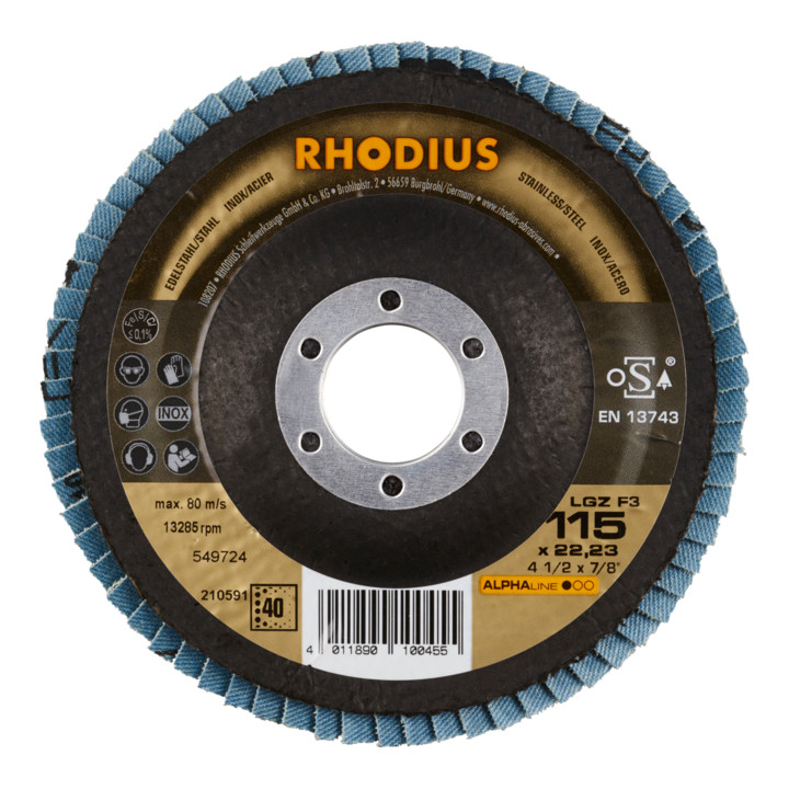 Disque à lamelle Rhodius LGZ F3