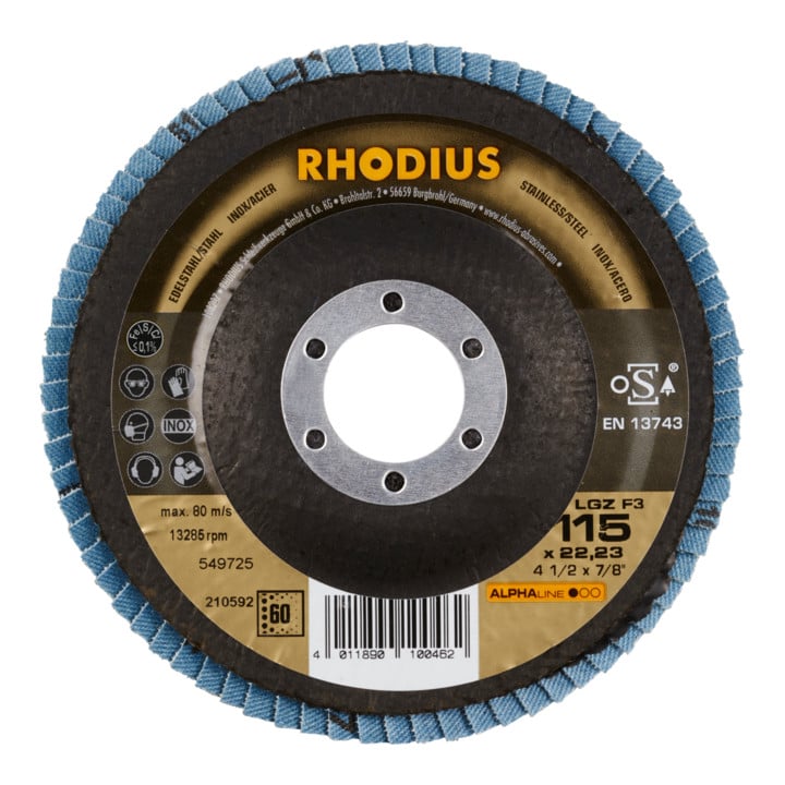 Disque à lamelle Rhodius LGZ F3