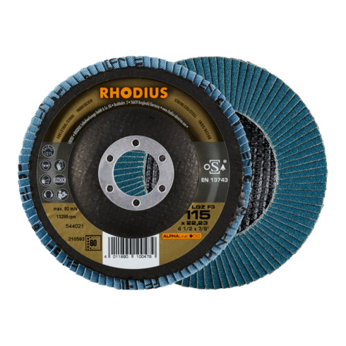 Disque à lamelles RHODIUS ALPHAline LGZ F3