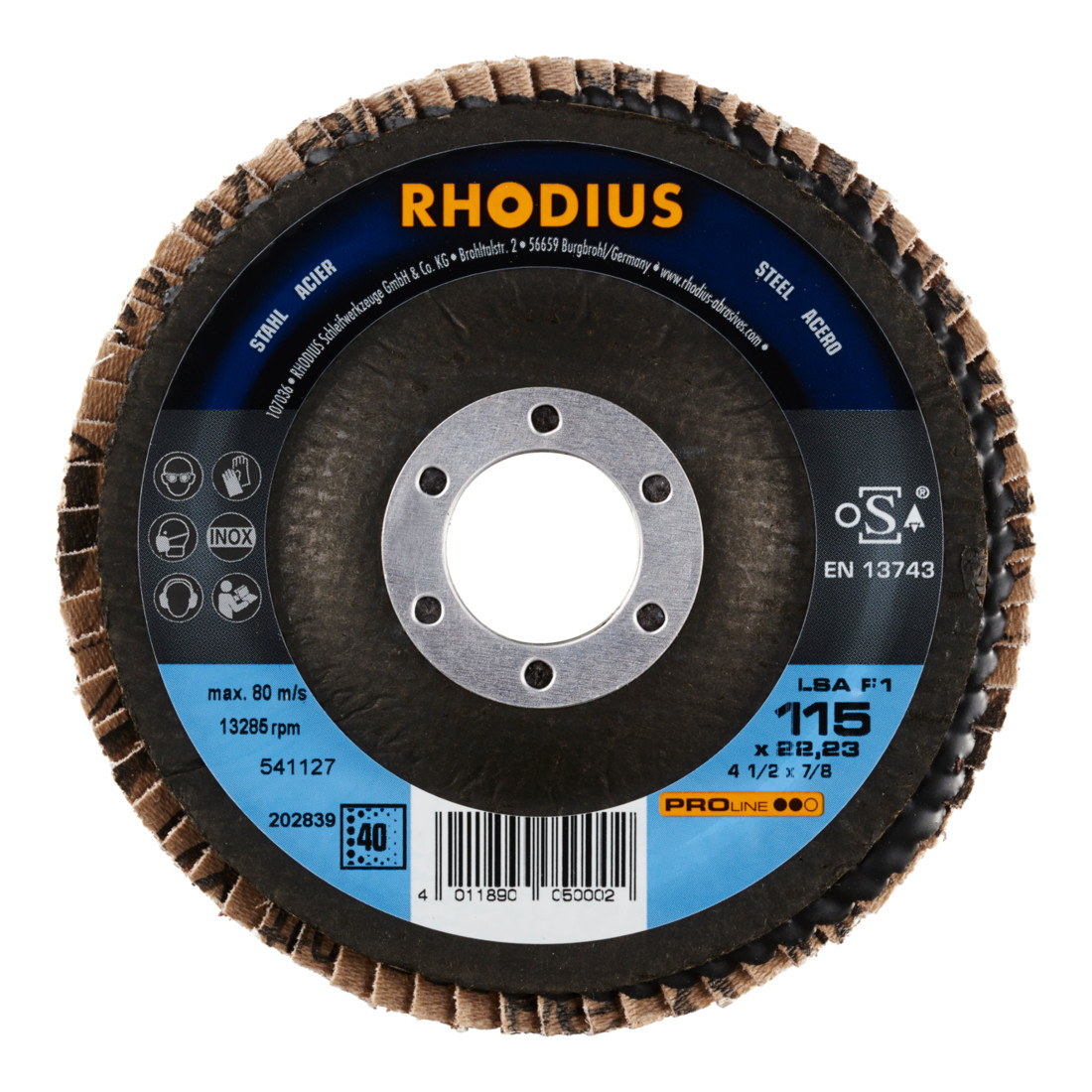 RHODIUS PROline LSA F1 disque à lamelles