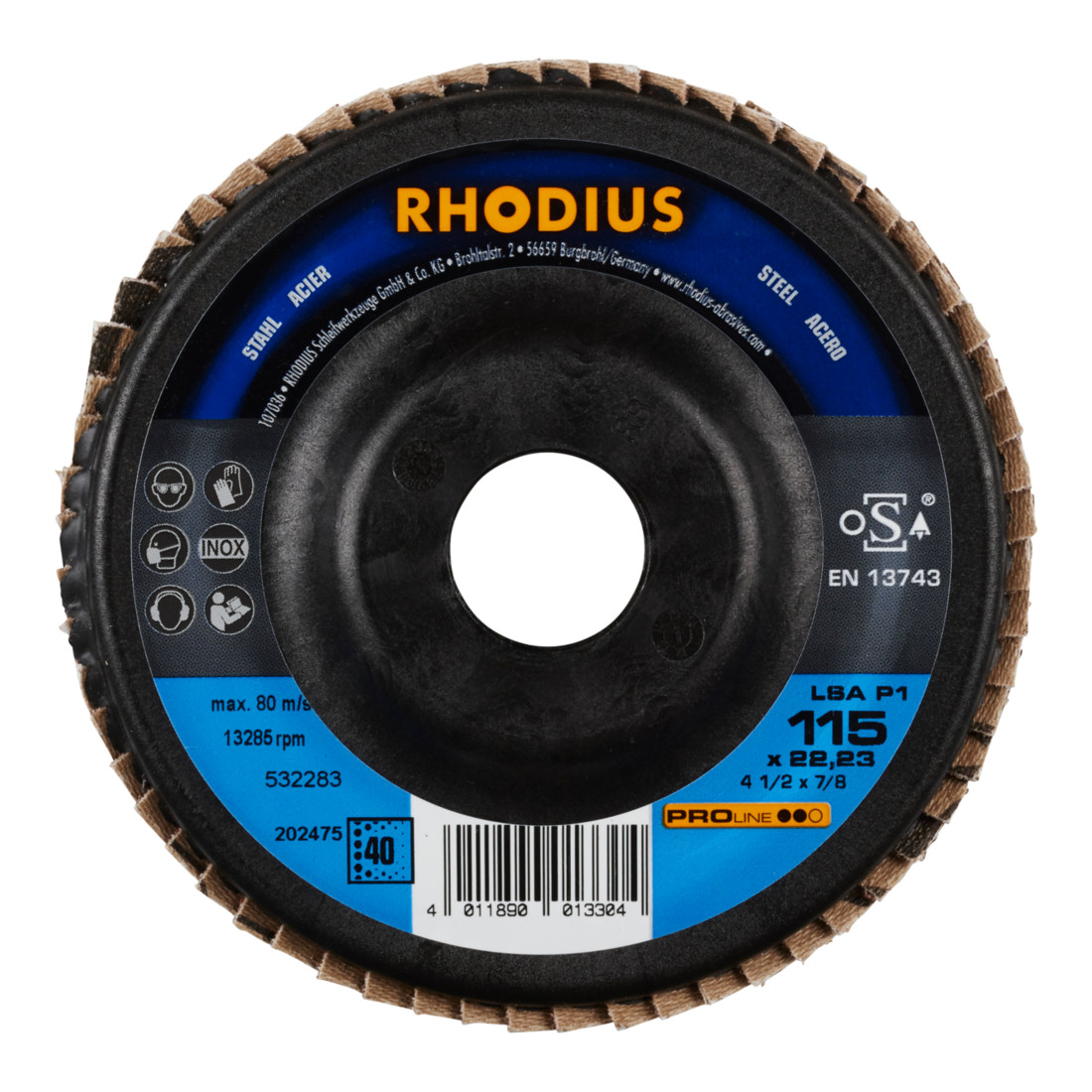 RHODIUS PROline LSA P1 disque à lamelles