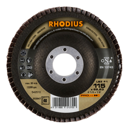 RHODIUS PROline LSZ F1 disque à lamelles
