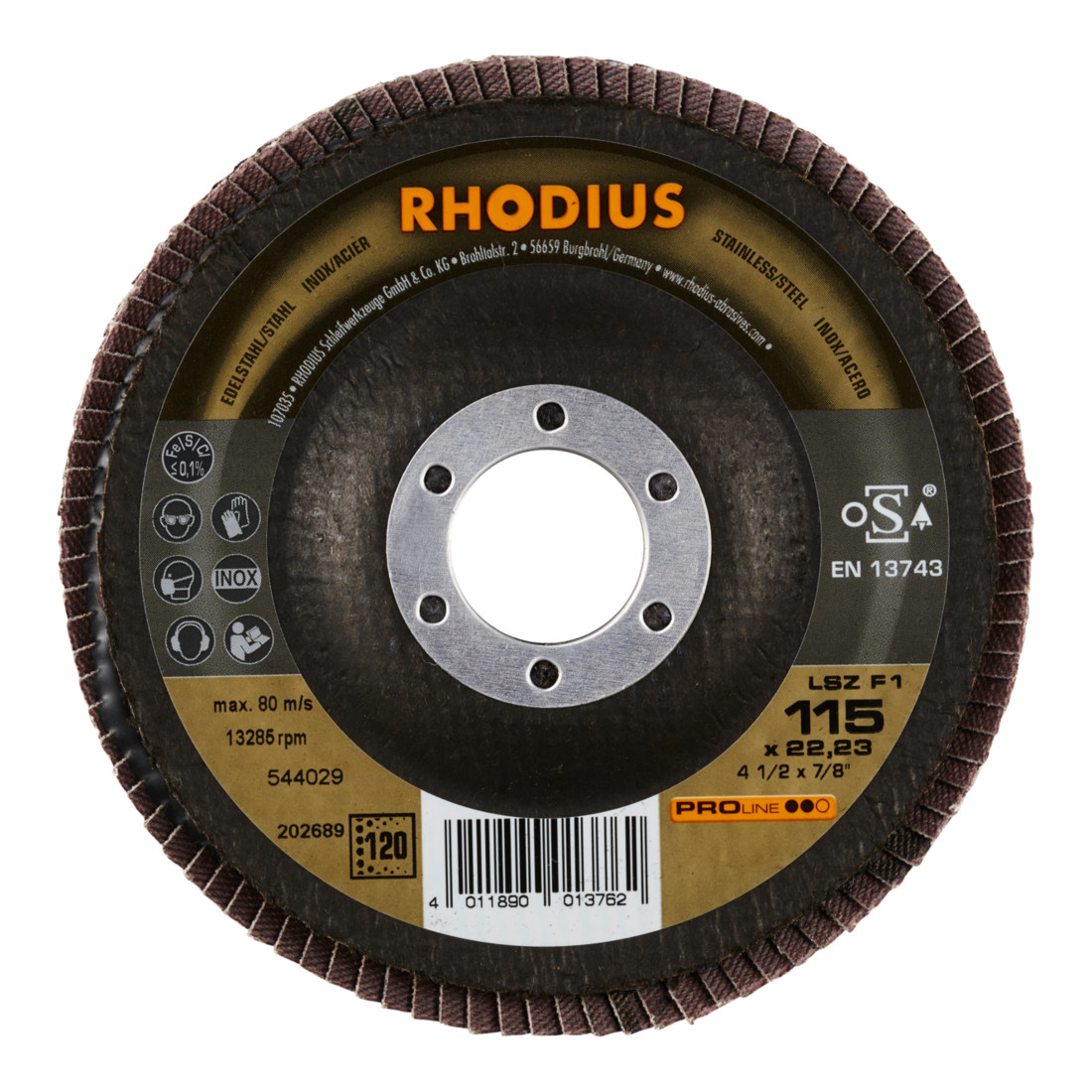 RHODIUS PROline LSZ F1 disque à lamelles
