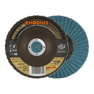 Disque à lamelles RHODIUS ALPHAline LSZ F2