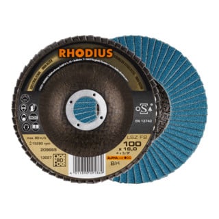 Disque à lamelles RHODIUS ALPHAline LSZ F2