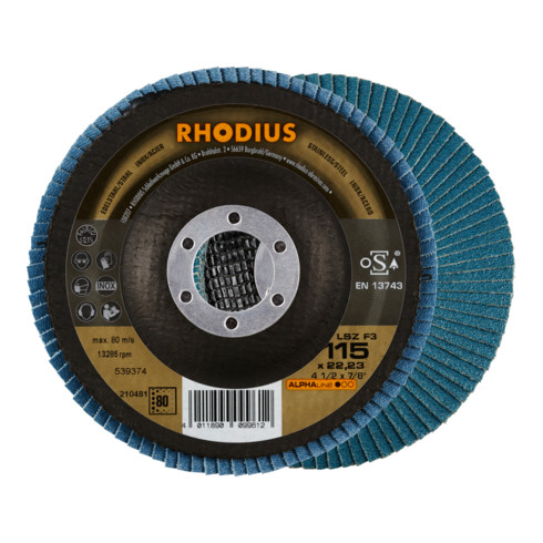 RHODIUS ALPHAline LSZ F3 Pack disques à lamelles