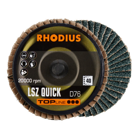 RHODIUS TOPline LSZ QUICK disque à lamelles