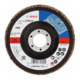 Disque à rabat Bosch X431 Standard pour le métal, support en tissu de verre-1