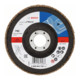 Disque à lamelles Bosch X431 Standard pour métal, droit, 125 mm, 80, tissu de verre-1