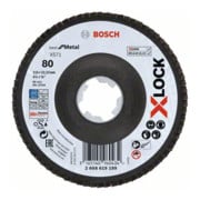 Disque à lamelles Bosch X571 Best for Metal coudé 115 mm K 80 Fibre