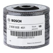 Disque à lamelles Bosch X571, pour métal, coudé, 115 x 22,23 mm, 60, verre-3