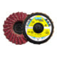 Disque à lamelles Klingspor MST 924 grain 40 75 mm bombé Quick Roll Connect-1