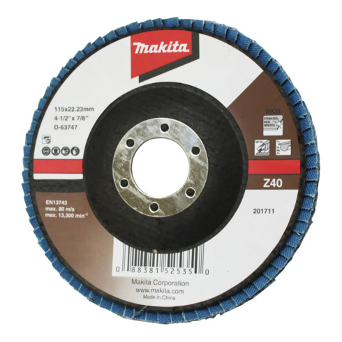 Disque à lamelles Makita 125 Z