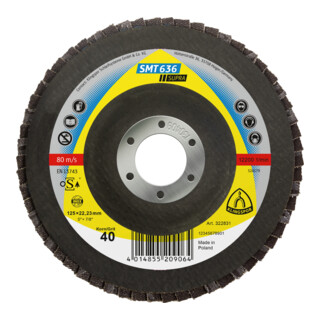 Disque abrasif Klingspor SMT 636 Multibond acier inoxydable