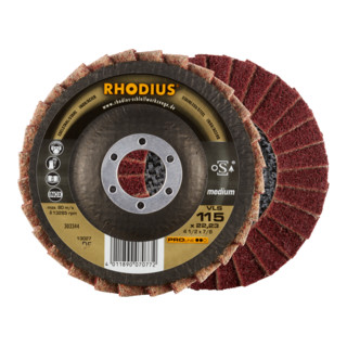 RHODIUS PROline VLS disque à rabat en polaire