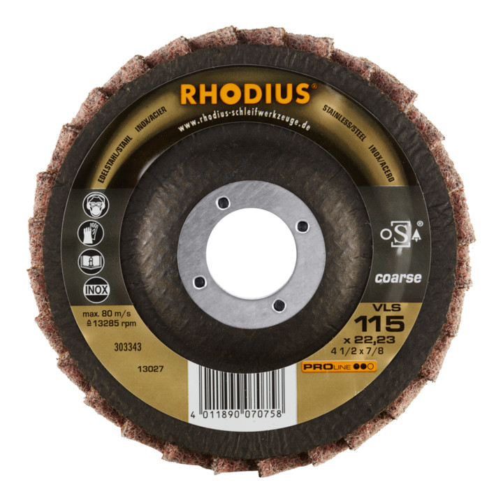 Disque à lamelles non tissé Rhodius VLS