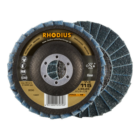 RHODIUS PROline VLS disque à rabat en polaire
