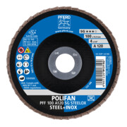 Rondelle crantée PFERD POLIFAN PFF A SG STEELOX/16,0 100 mm-3