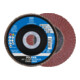 Disque à lamelles POLIFAN® A SG STEELOX D. 115 mm granul. A-40 conique acier/boi-1