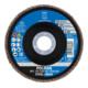 Disque à lamelles POLIFAN® A SG STEELOX D. 125 mm granul. A-40 conique acier/boi