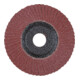Disque à lamelles POLIFAN® A SG STEELOX D. 125 mm granul. A-40 conique acier/boi-4