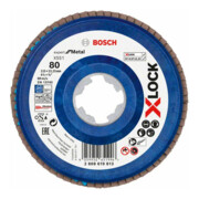 Disque à lamelles X-LOCK X551 Bosch, Expert for Metal, K : 80, 115 mm