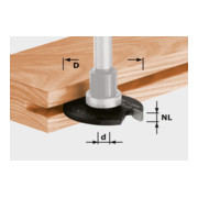 Disque à rainurer à plaquettes Festool HW D40 (sans broche et roulement à billes)