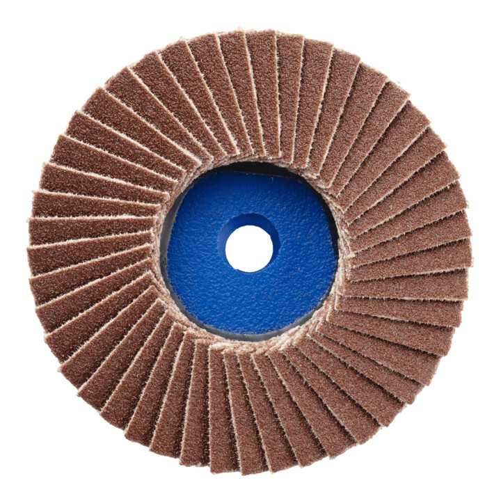 Disque à surfacer à lamelles COMBIDISC®-Mini-POLIFAN® D. 50 mm granul. 120 19100