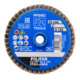 Disque à surfacer à lamelles COMBIDISC®-Mini-POLIFAN® D. 50 mm granul. 120 19100