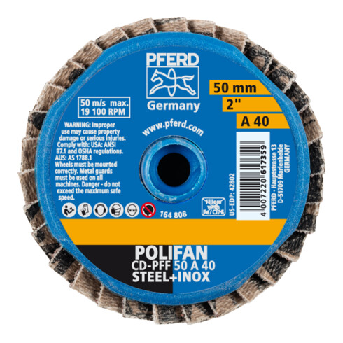 PFERD COMBIDISC-Mini-POLIFAN CD PFF 50