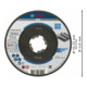 Disque à tronçonner à moyeu déporté Standard for Metal X-Lock Bosch, diamètre 115 mm-2