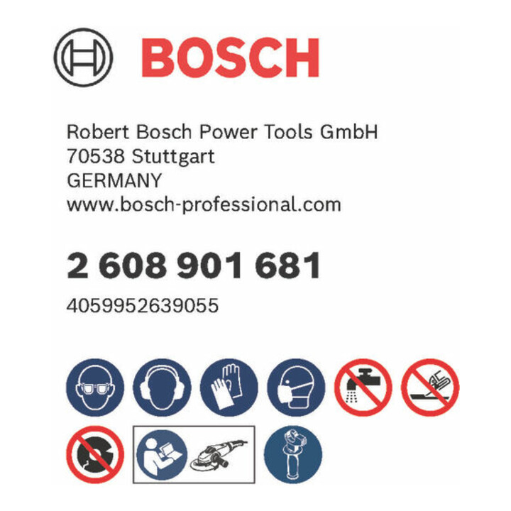 Disque à tronçonner Bosch EXPERT Carbide Multi Wheel, 180 mm, 22,23 mm