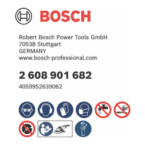 Disque à tronçonner Bosch EXPERT Carbide Multi Wheel, 230 mm, 22,23 mm