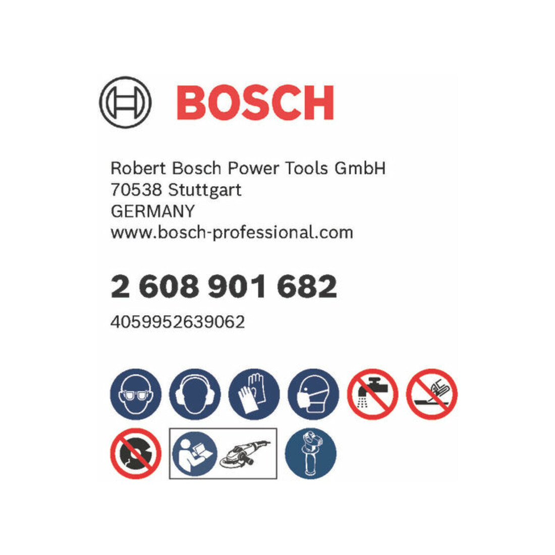 Disque à tronçonner Bosch EXPERT Carbide Multi Wheel, 230 mm, 22,23 mm