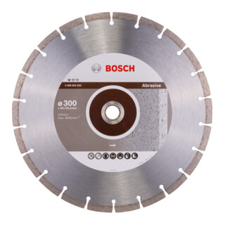 Disque de coupe diamanté standard pour abrasif Bosch 20.00/25.40